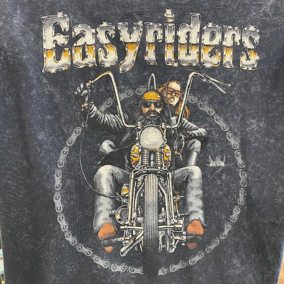 Men's Open Road David Mann Easyriders T-Shirt - Picture 4 of 6